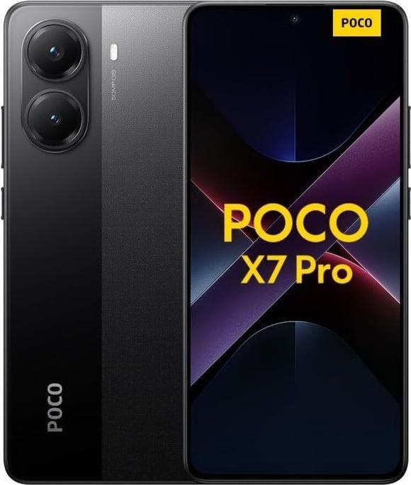 Produktbild Xiaomi Poco X7 Pro 5G Dual SIM 8GB RAM 256GB Mit Ladegerät Schwarz EU (256 GB, Schwarz, 6.67", Dual SIM, 5G)