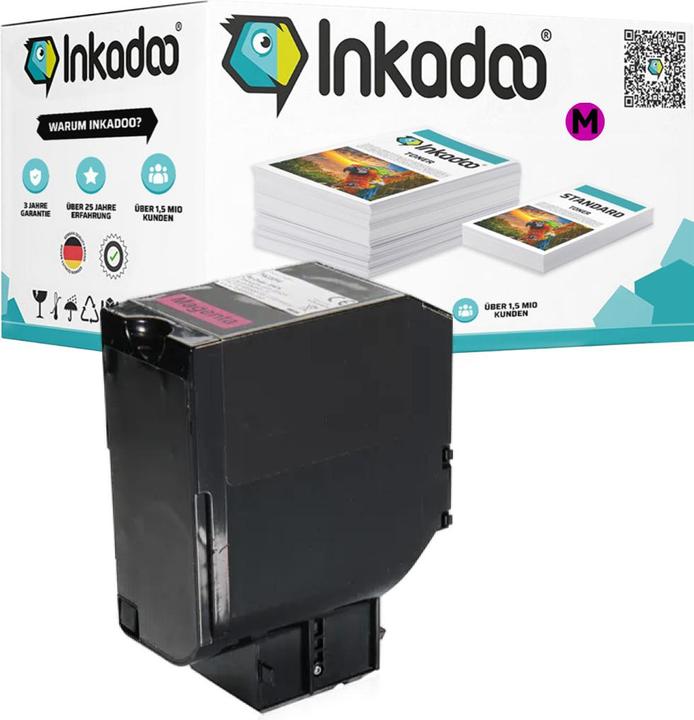 Immagine prodotto Inkadoo Toner kompatibel mit Lexmark 74C20Y0 Toner
