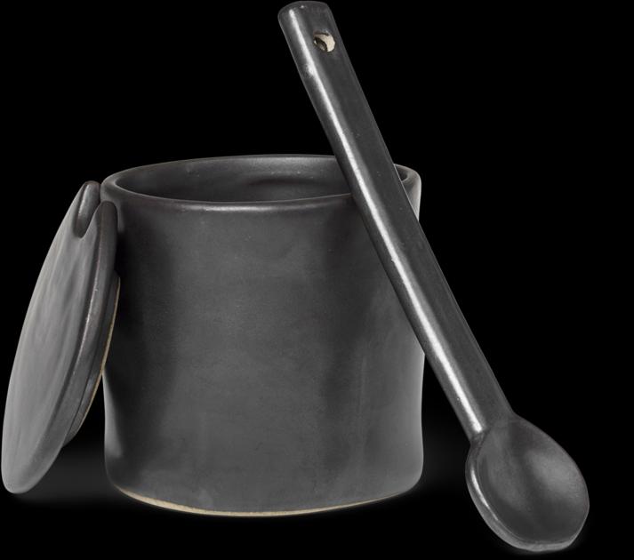 Actual product image Ferm Living Flow Jar with spoon (0.00 l)