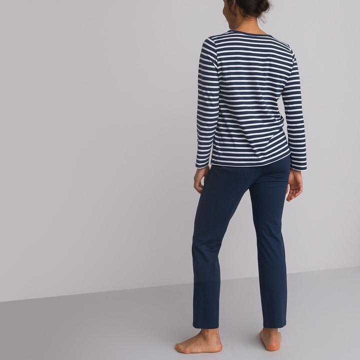 Image du produit La Redoute Collections Pyjama en jersey de coton (44, 46)