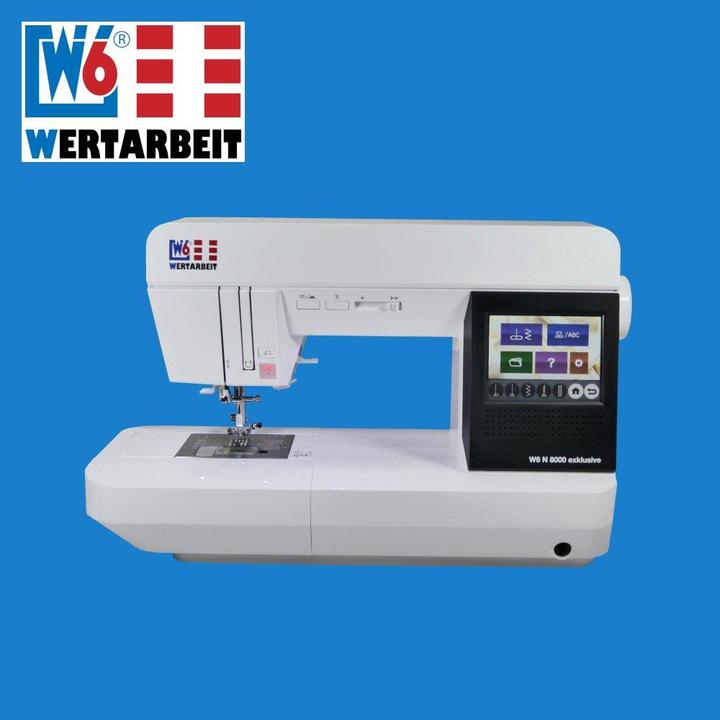 Produktbild W6 Stickmaschine N 8000 Exklusive (150 x 250 mm)