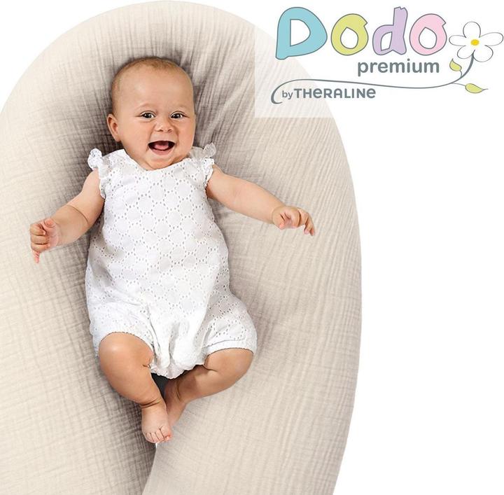 Produktbild Theraline Stillkissen Stillkissen Dodo Premium mit feiner Perlen-Füllung