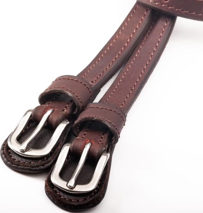 Actual product image Kavalkade Padded spur straps for horse - oiled leather