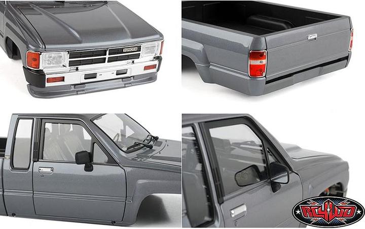Produktbild Rc4Wd Karosserie 1987 Toyota XtraCab Hard Body Grau, 1:10