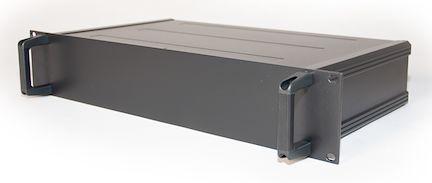 Produktbild Rs Pro 19 Zoll Rack Gehäuse 1U Schwarz, 425 mm x 2