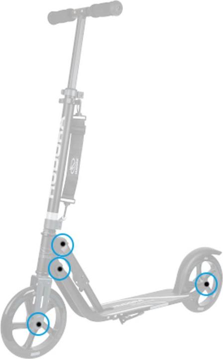 Hudora Schraubenset für BigWheel 205