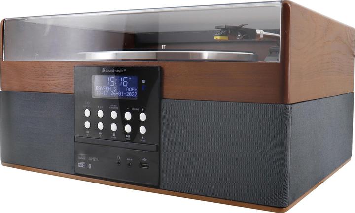 Actual product image Soundmaster PL910 (Record player, Bluetooth, CD player, 1x 10 W)