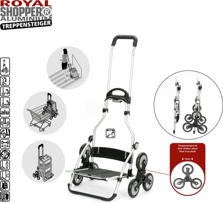 Image du produit Andersen Chariot à commissions Royal Shopper Aiko 57 cm