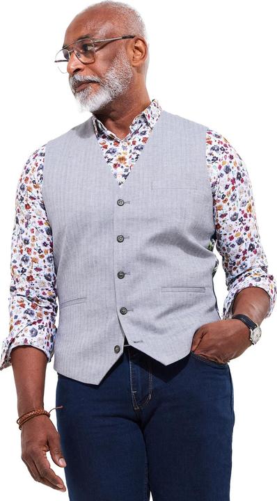 Actual product image Joe Browns Herringbone Linen Blend Waistcoat (Frequency band 38 (2600 MHz))