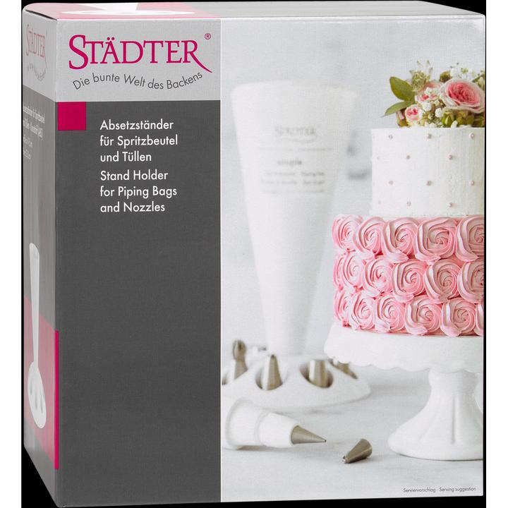 Produktbild Städter Absetzständer ø 19.5x23 cm ür Spritzbeutel und Tüllen (Spritzbeutel)