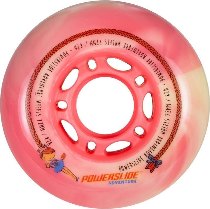 Powerslide Skateboard Wheels Princess 2023 (72 mm)