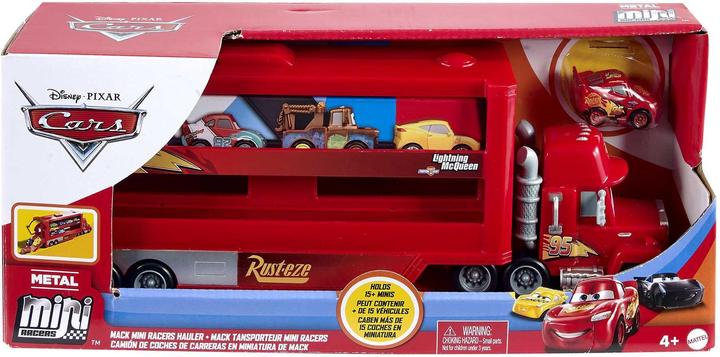 Productafbeelding Disney Cars Mini Racer Transporter Mack (incl. 1 Mini Racer)