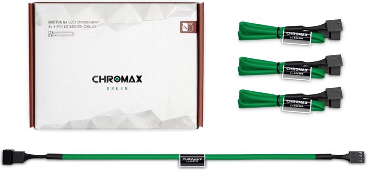 Immagine prodotto Noctua NA-SEC1 set di cavi di prolunga per ventole chromax.green