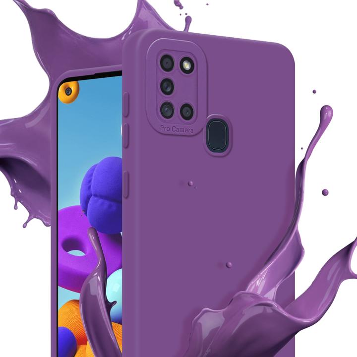 Actual product image Cadorabo Case for Samsung Galaxy A21s in TPU Fluid LM162 Style (Samsung Galaxy A21s)