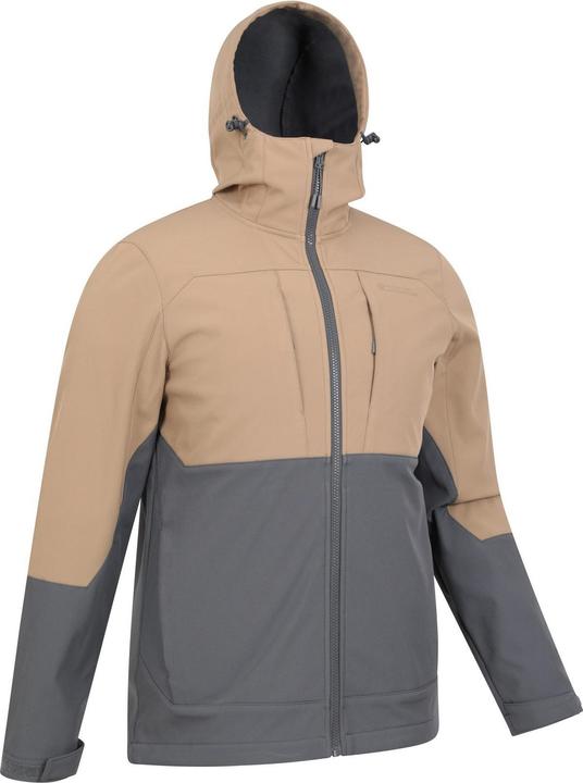 Immagine prodotto Mountain Warehouse Elements Giacca Soft Shell Antivento Uomo (XS)