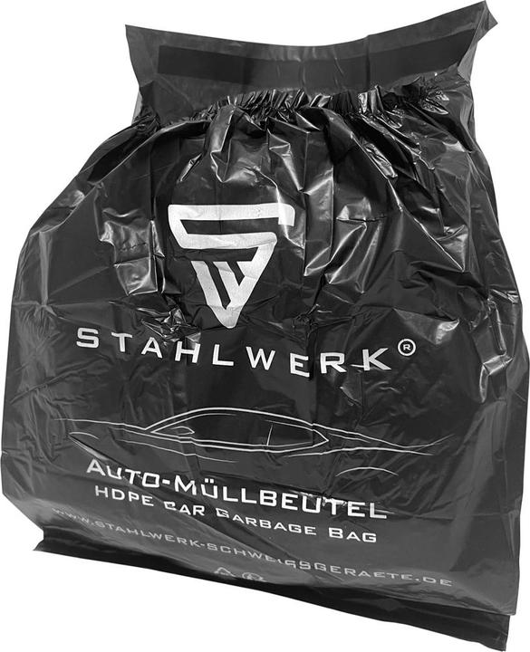 Produktbild Stahlwerk Automüllbeutel 60 Stück 4,5 Liter 23 x 30 cm extra starke Abfallbeutel (60 x, 4.50 l)