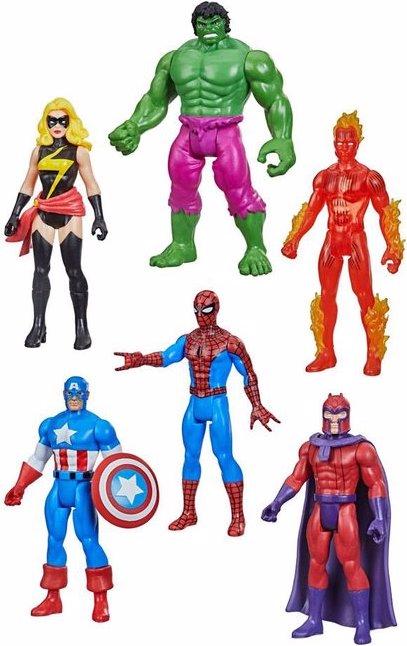 Image du produit Hasbro Marvel Legends: Retro Collection - Wave 1 (8 pièces)