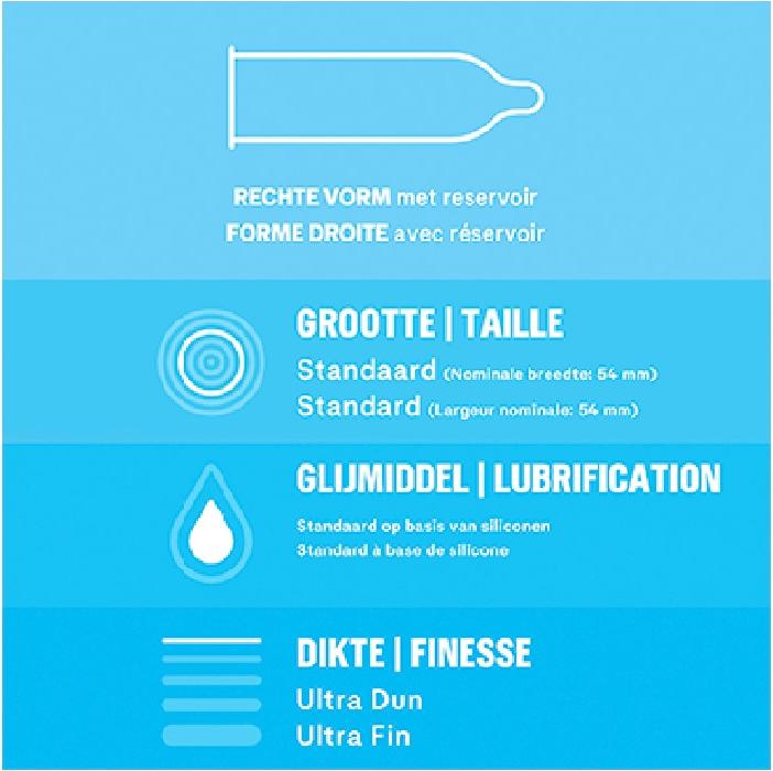 Produktbild Durex Condoms Nude Extra Lube 10st (10 Stk.)