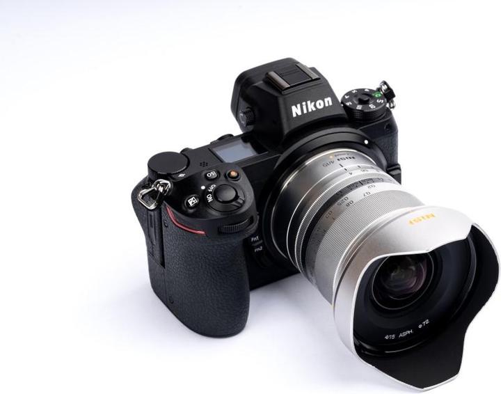 Actual product image Nisi 15mm F/4 ASPH - Silver (full size)