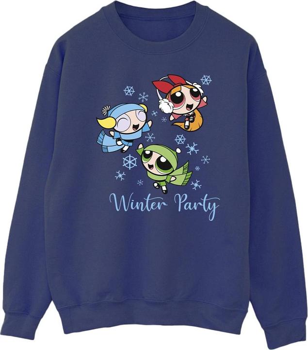 The Powerpuff Girls Girls Winter Party Sweatshirt (XL)