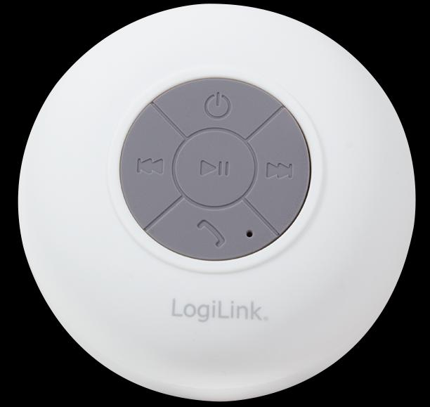 Produktbild LogiLink Bluetooth Lautsprecher für die Dusche (4 h, Akkubetrieb)