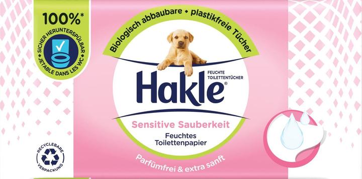 Actual product image Hakle Moist Sensitive Clean Refill (42 Piece)