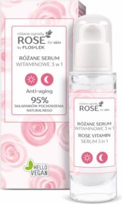 Floslek Rose For Skin Anti Aging Rose Vitamin Serum 3In1 30Ml (30 ml)