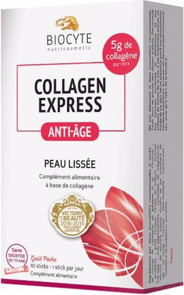 Actual product image Biocyte Collagen Express Sticks (10 Piece, 6 g)