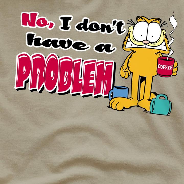 Immagine prodotto Garfield No Problem Maglietta Uomo (L)