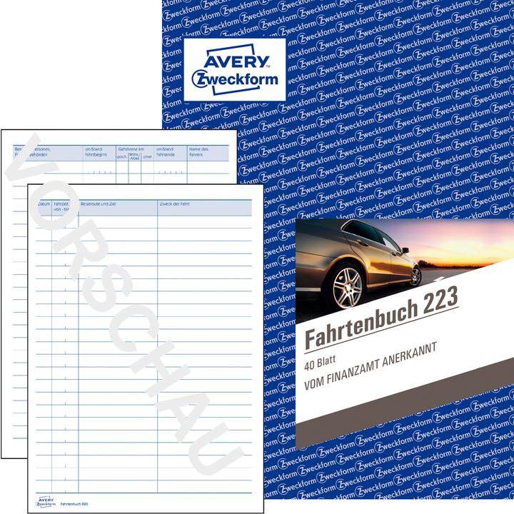 Actual product image Avery Logbook (A5, Checked, Soft cover)
