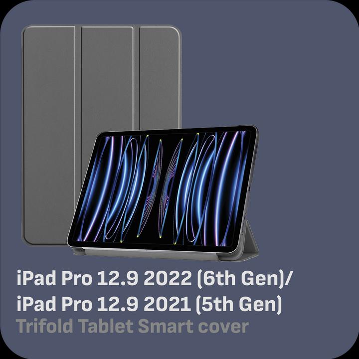 Produktbild Cazy Premium Smart Hülle Kompatibel mit iPad Pro 12.9 2022 (6th Gen)/iPad Pro 12.9 2021 (5th Gen) - (iPad Pro 12.9 2022 (6. Gen), iPad Pro 12.9 2021 (5. Gen))