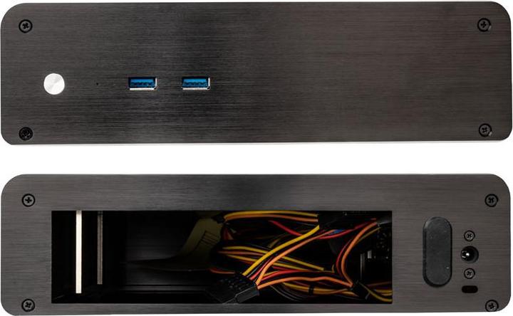 Productafbeelding Akasa Euler M A-ITX19-M1BV2 HTPC-behuizing (Mini-ITX)