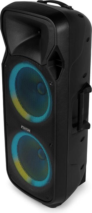 Produktbild Fenton Speaker Bluetooth - FT212LED MK2 karaoke box met LEDâ€™s, accu en microfoons - (Aktiv)