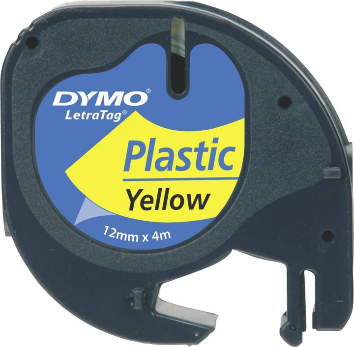 Actual product image Dymo S0721800 LetraTag Set of 3 (1.20 cm, White, Silver, Yellow)