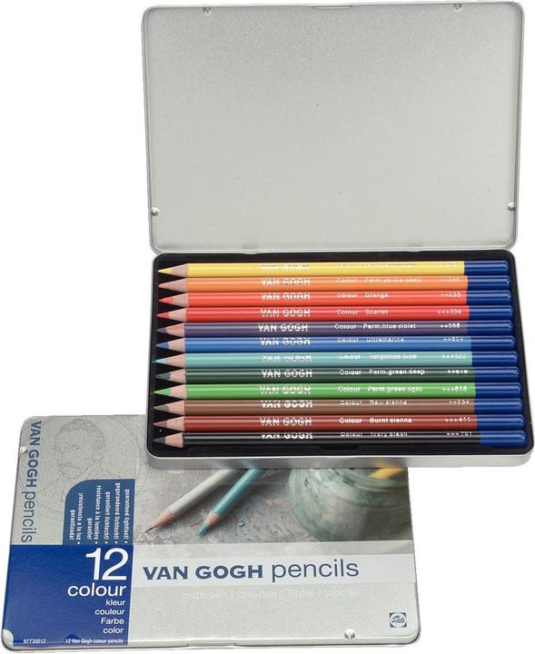 Produktbild Van Gogh Farbstifte Starter 12 Set (Mehrfarbig, 12 x)