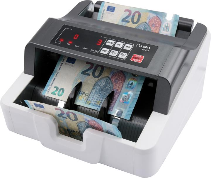 Immagine prodotto Olympia Macchina per contare e testare il denaro NC 452 (Validatore di banconote)