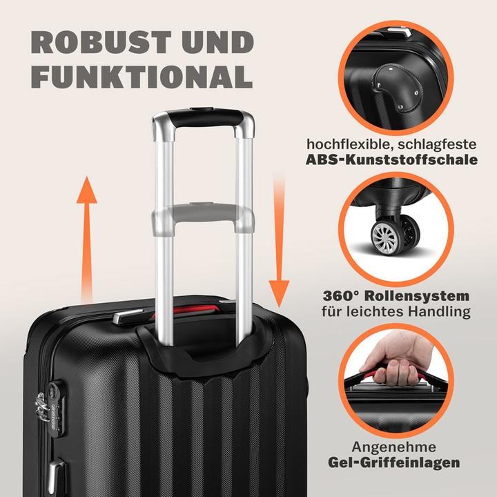 Actual product image Monzana Suitcase set