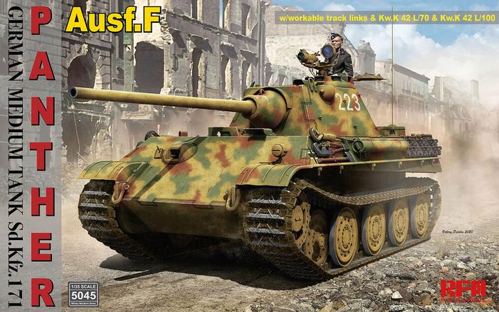 Produktbild Rye Field Model Panther Ausf.F w/workable track links