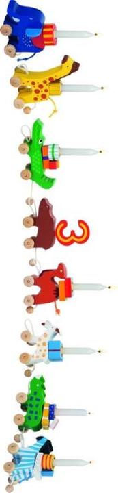 Actual product image Goki Birthday Caravan