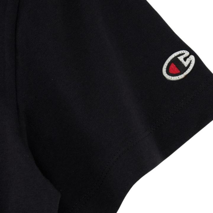 Actual product image Champion Koszulka damska SS Tee czarna 117534 KK001 M (M)