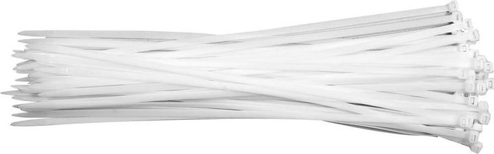 Actual product image Yato OPASKI PLASTIKOWE 550X9,0 50SZT. BIAŁE (Plastic cable ties, 50 pcs.)