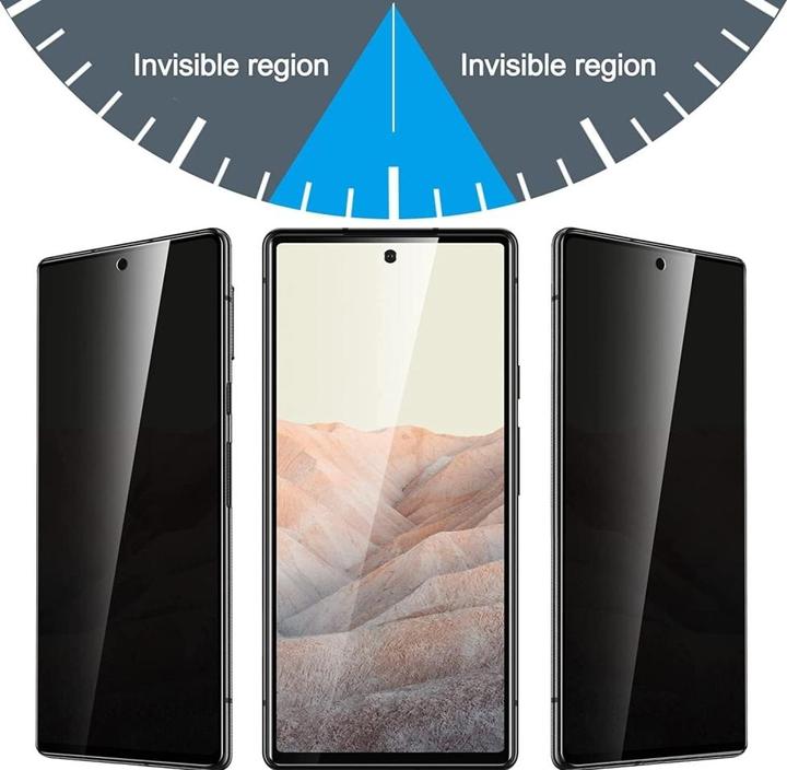 Produktbild Screenguard Privacy Screen Google Pixel 8 Screen Protector Panzerglas (1 Stück, Google Pixel 8)