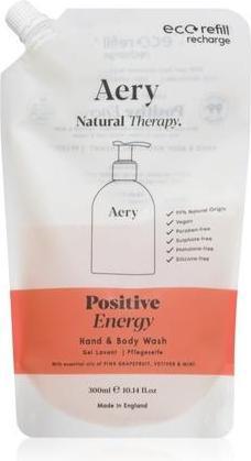 Actual product image Aery Aromatherapy Positive Energy Liquid Hand and Body Soap - 300 ml (Liquid soap, 300 ml)
