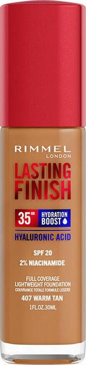 Image du produit Rimmel London Fond de teint Rimmel Lasting Finish 35HR 407 Warm Tan (407 Tan chaud)