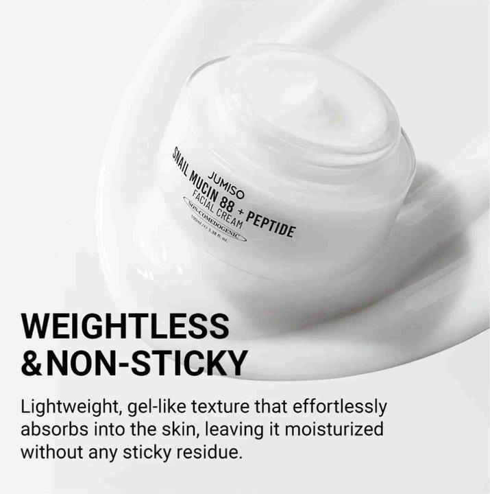 Actual product image HelloSkin Jumiso Snail Mucin 88 Peptide Facial Cream (30 ml, 24h cream)