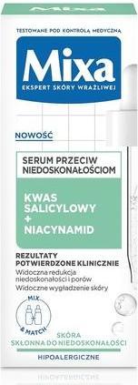 Actual product image Mixa Salicylic Acid + Niacinamide Anti-Imperfection Face Serum For Oily Skin 30Ml (30 ml)