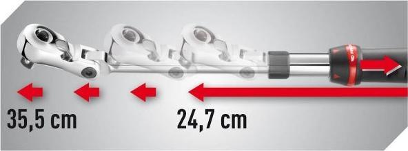 Produktbild Facom Umschaltknarre 3/8 (10 mm) 210 (3/8")