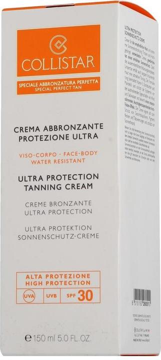 Actual product image Collistar Ultra Protection (Suntan cream, SPF 30, 150 ml)
