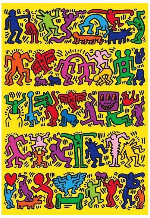 Produktbild Clementoni Puzzle Keith Haring g (1000 Teile)