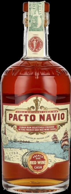 Produktbild Havana Club Pacto Navio Single Distillery Cuban Rum FRENCH OAK RED WINE Cask by 40% Vol. 0,7l